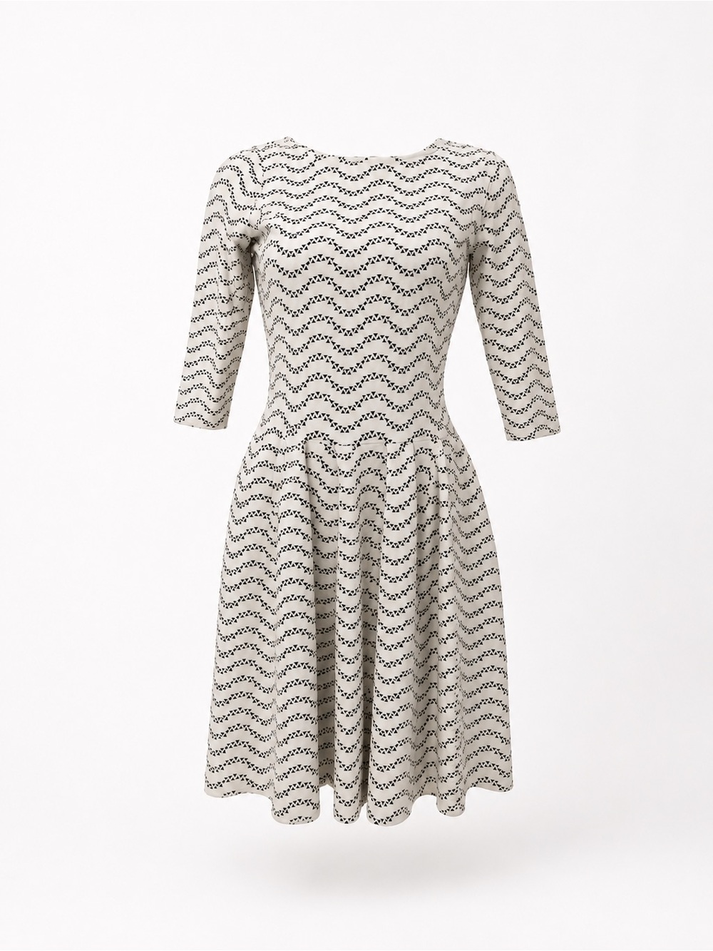 Alaia Iconic White and Black Dress